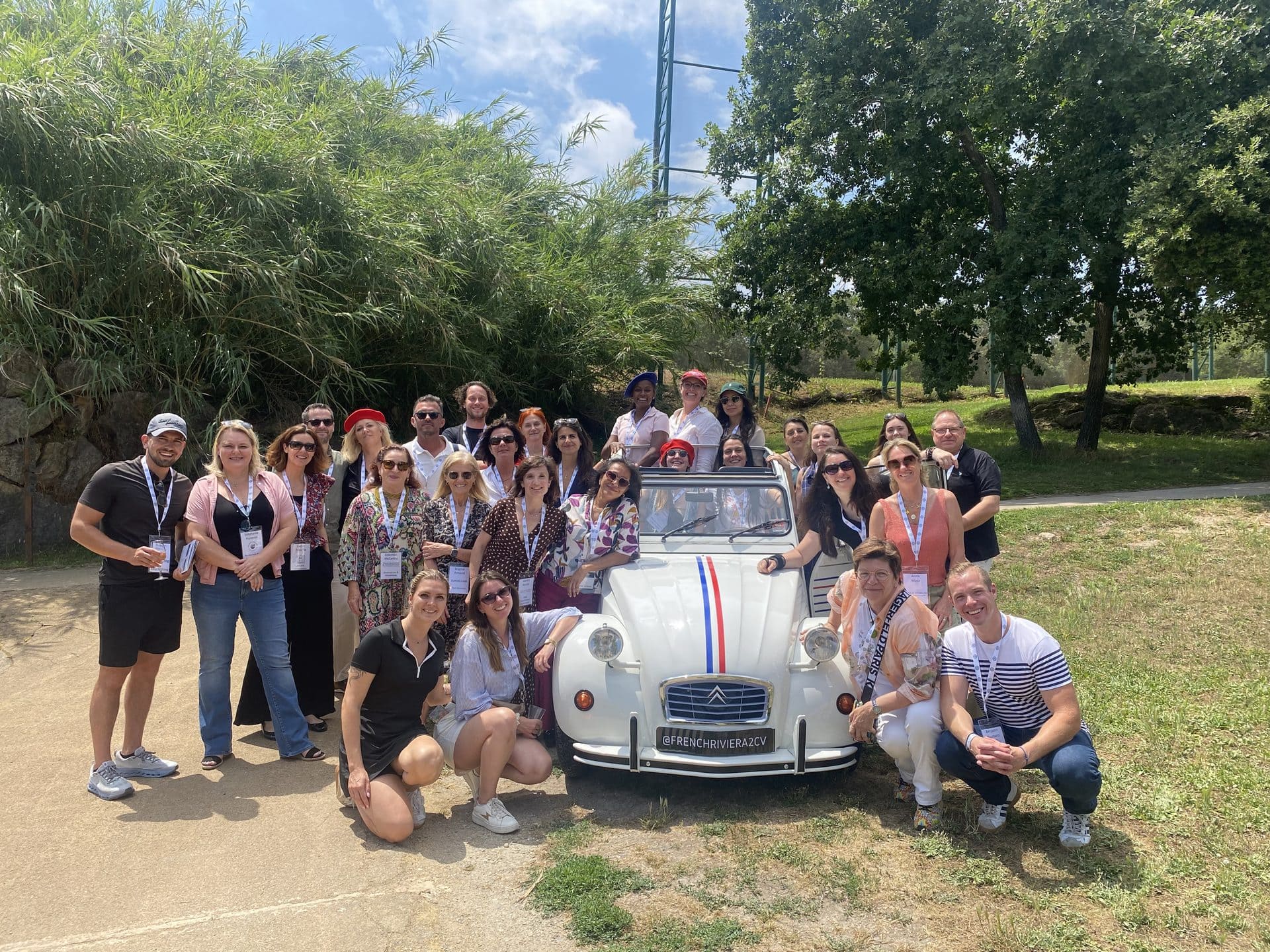 Mariage et événement avec 2CV vintage sur la Côte d'Azur — 6