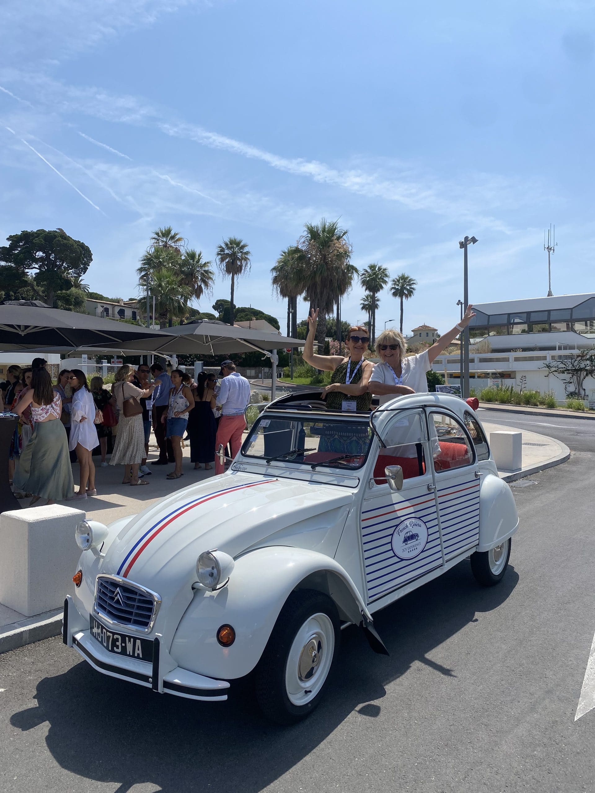 Mariage et événement avec 2CV vintage sur la Côte d'Azur — 7