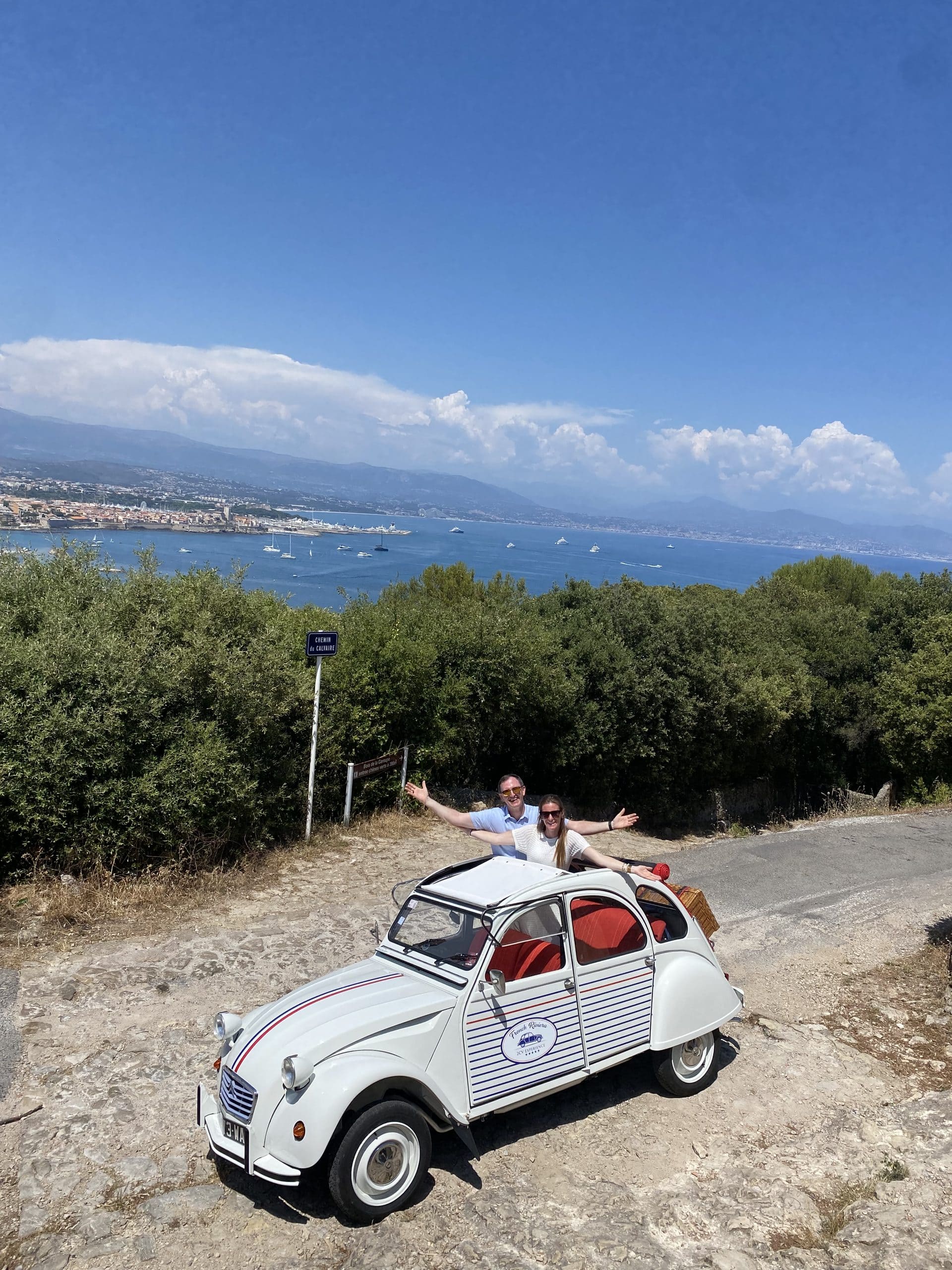 Citroën 2CV vintage sur la Côte d'Azur — 2