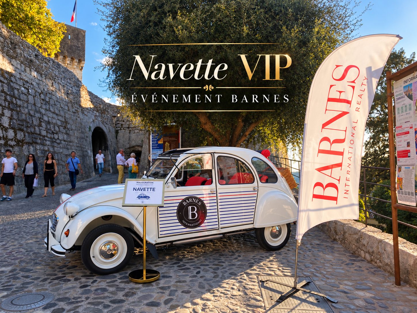Citroën 2CV vintage pour événements et animations sur la Côte d'Azur 3